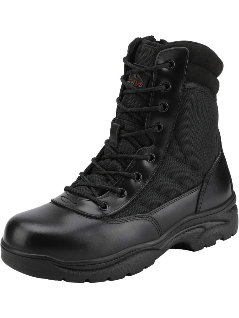 Men's Tactical Military Work Boots - Waterproof, Durable, Slip-Resistant